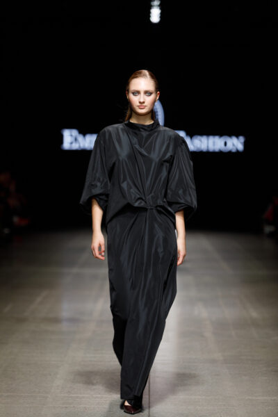 Flux Puffed Maxi Dress